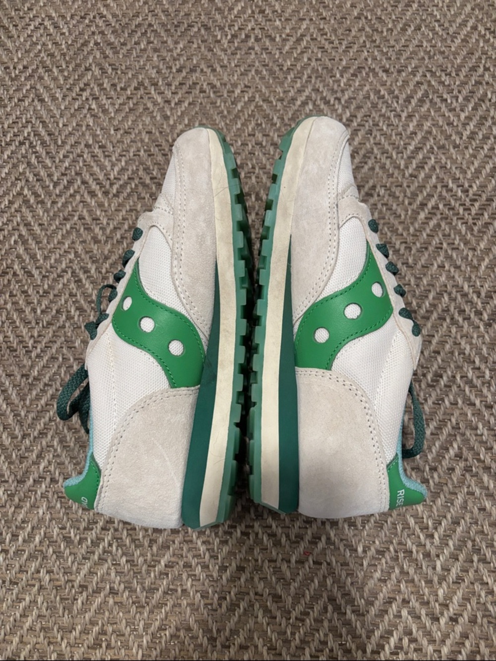 Saucony Jazz 81 Shamrock Sneakers Size 8 - Picture 7 of 9